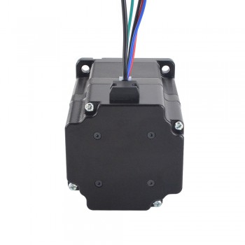 Nema 34 Stepper Motor P Series 1.8 Deg 4.5Nm/637.38oz.in 6.0A 2 Phase with Electromagnetic Brake