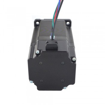 Nema 34 Stepper Motor P Series 1.8 Deg 8.5Nm/1203.94oz.in 2 Phase with Electromagnetic Brake