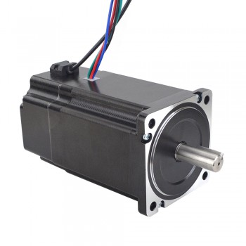 Nema 34 Stepper Motor P Series 1.8 Deg 8.5Nm/1203.94oz.in 2 Phase with Electromagnetic Brake