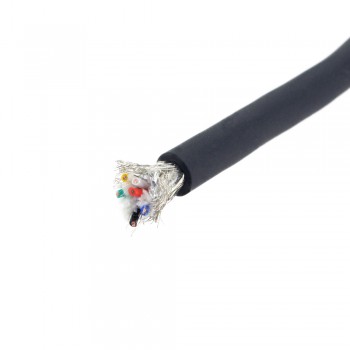 AWG #18 High-flexible Shielded Encoder Cable Stepper Motor Extension Cable
