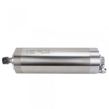 800W CNC Spindle Motor Water Cooled 110V 4A 24000RPM 400Hz ER11 Collet CNC Spindle Motor