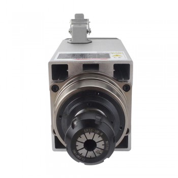 4.5KW Square Air Cooled Spindle Motor 380V 18000RPM 300Hz ER32 Collet CNC Engraving Router Milling Grinding Machine