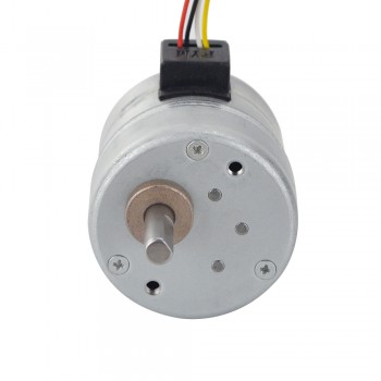 PM Stepper motor Φ35x36.2mm 2 Phase 0.694 Deg 0.24A 69.58Ncm with 10.8:1 Spur gearbox