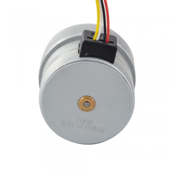 PM Stepper motor Φ35x36.2mm 2 Phase 0.694 Deg 0.24A 69.58Ncm with 10.8:1 Spur gearbox