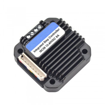 Mini Integrated Stepper Motor Controller  3-8A 12-40VDC for NEMA 23, Nema 24, Nema 34 Stepper Motor