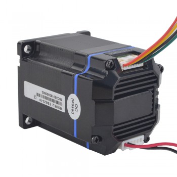 Nema 23 Integrated Closed Loop Stepper Servo Motor 24-50VDC 1.2Nm 1000CPR ESS Series 