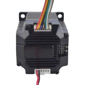 Nema 23 Integrated Closed Loop Stepper Servo Motor 24-50VDC 1.2Nm 1000CPR ESS Series 