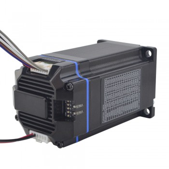 Nema 23 Integrated Closed Loop Stepper Servo Motor 24-50V DC 2.2Nm 1000CPR ESS Series 