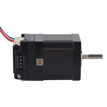 Nema 17 Integrated Stepper Motor 1.8 Deg 0.44Nm(62.32 oz-in) 1.68A with Driver 10-30VDC ISD02