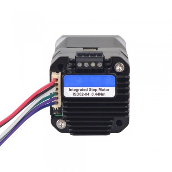 Nema 17 Integrated Stepper Motor 1.8 Deg 0.44Nm(62.32 oz-in) 1.68A with Driver 10-30VDC ISD02