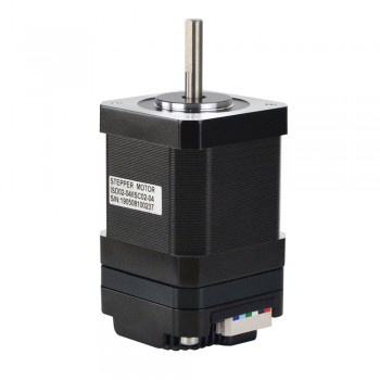 Nema 17 Integrated Stepper Motor 1.8 Deg 0.44Nm(62.32 oz-in) 1.68A with Driver 10-30VDC ISD02