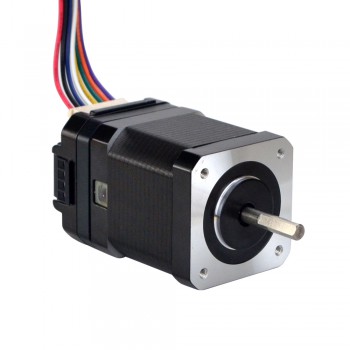 Integrated Nema 17 Stepper Motor 0.44Nm(62.32 oz-in) w/ Controller ISC02 10-30VDC