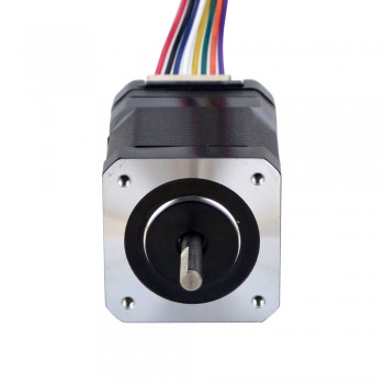 Integrated Nema 17 Stepper Motor 1.8 Deg 0.44Nm(62.32 oz-in) 1.68A with Controller10-30VDC ISC02