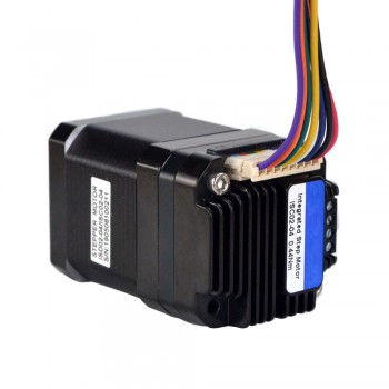 Integrated Nema 17 Stepper Motor 1.8 Deg 0.44Nm(62.32 oz-in) 1.68A with Controller10-30VDC ISC02