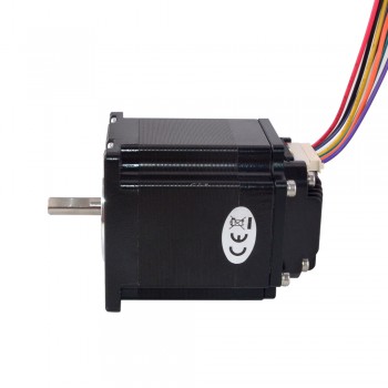 Nema 23 Integrated Stepper Motor 1.8 Deg 126 Ncm(178.4oz.in) 2.8A with Driver Controller ISC04 12-38VDC