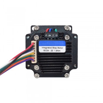 Integrated Stepper Motor Nema 23 1.8 Deg 190 Ncm(269oz.in) with Controller ISC04 12-38VDC