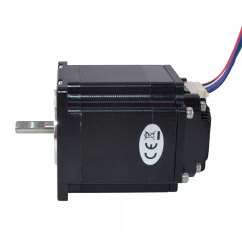 Nema 23 Integrated Stepper Motor with Driver 1.8 Deg 126 Ncm(178.4oz.in) 12-38VDC 2.8A ISD04