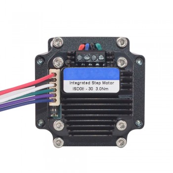 Nema 23 Integrated Stepper Motor 1.8 Deg 300 Ncm(425oz.in) 4.2A  with Driver 12-38VDC ISD08