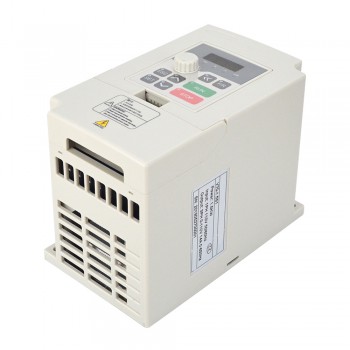 VFD Variable Frequency Drive 1.5KW 2HP 14A 110V Frequency Inverter for Spindle Motor Speed Control