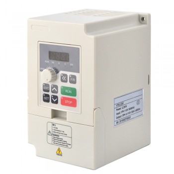 Variable Frequency Drive 2.2KW 3HP 20A 110V VFD Frequency Inverter for Spindle Motor Speed Control