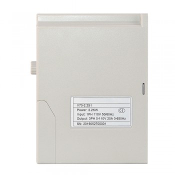 Variable Frequency Drive 2.2KW 3HP 20A 110V VFD Frequency Inverter for Spindle Motor Speed Control