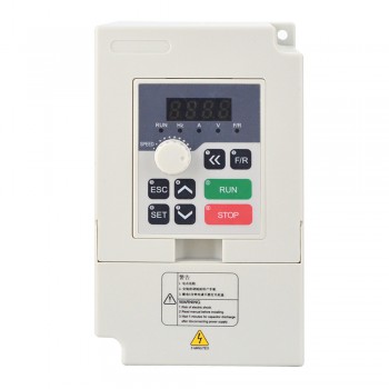 VFD Variable Frequency Drive 2.2KW 3HP 11A 220V Frequency Inverter for CNC Spindle Motor Speed Control 