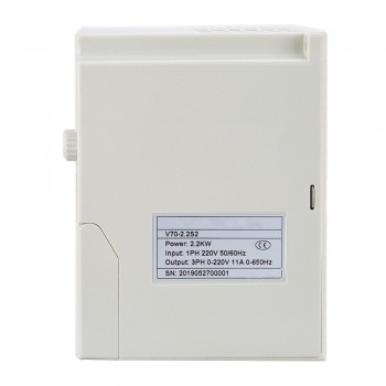 VFD Variable Frequency Drive 2.2KW 3HP 11A 220V Frequency Inverter for CNC Spindle Motor Speed Control 