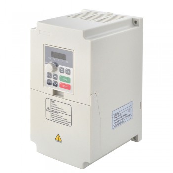 VFD Variable Frequency Drive 3.7KW 5HP 17A 220V Frequency Inverter for CNC Spindle Motor Speed Control 