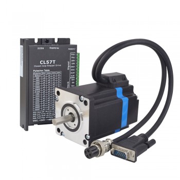 1 Axis Closed loop Stepper Kit 2 Nm(283.28 oz.in) Nema 24 Closed loop Stepper Motor ＆ Driver