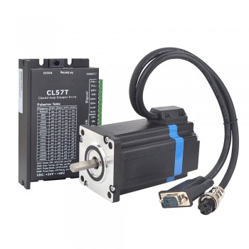 1 Axis Closed loop Stepper Kit 3.5 Nm(495.74 oz.in) Nema 24 Closed loop Stepper Motor ＆ Driver
