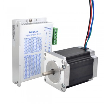 1 Axis Stepper CNC Kit 1.9Nm (269oz.in) Nema 23 E Series Stepper Motor & Driver