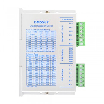 1 Axis Stepper CNC Kit 3.0 Nm(425oz.in) Nema 23 E Series Stepper Motor & Digital Stepper Driver 1.7-5.6A