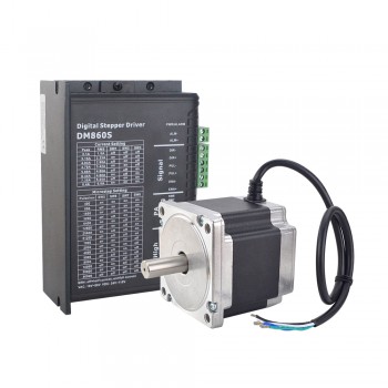 1 Axis Stepper CNC Kit 4.5Nm (637.38oz.in) Nema 34 Stepper Motor & Digital Stepper Driver