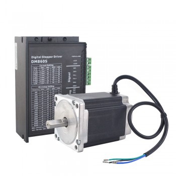 1 Axis Stepper CNC Kit 8.5Nm (1203.94oz.in) Nema 34 Stepper Motor & Digital Stepper Driver