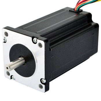 1 Axis Stepper Motor Kit 4.0Nm(566oz.in) 1.8 Deg Bipolar Nema 24 Stepper Motor & Driver