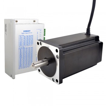 1 Axis Stepper CNC Kit 12.0 Nm(1699.68oz.in) Nema 34 E Series Stepper Motor & Driver