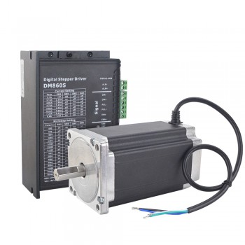 1 Axis Stepper CNC Kit 12.0Nm (1699.68oz.in) Nema 34 Stepper Motor & Digital Stepper Driver
