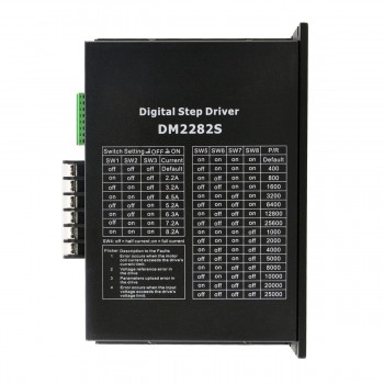 1 Axis Stepper CNC Kit 12.0Nm (1699.68oz.in) Nema 34 Stepper Motor & Digital Stepper Driver
