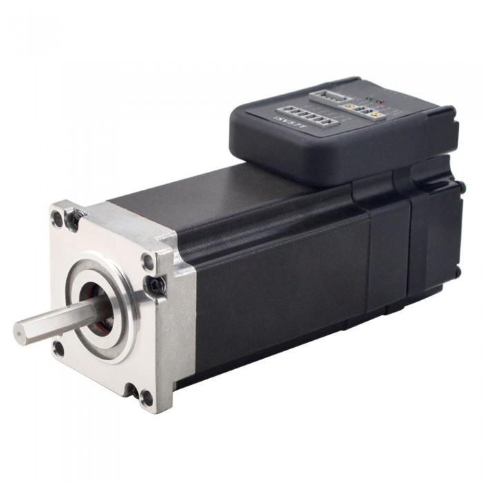 NEMA 23 Integrated Easy Servo Motor 180w 3000rpm 0.6Nm(84.98oz.in) Brushless DC Servo Motor 20-50VDC