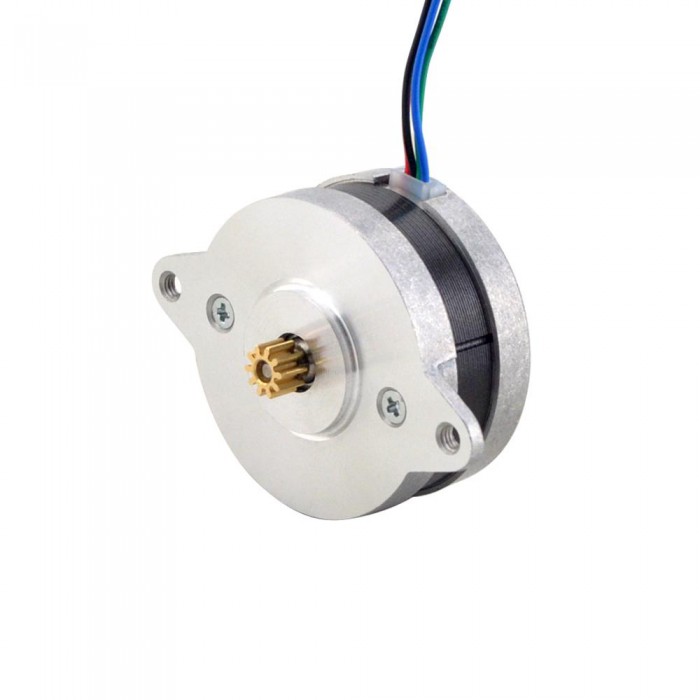 Round Nema 14 Stepper Motor Bipolar 1.8 Degree 9 Ncm(12.75 oz.in) 1.0A Φ36x17.5mm 4 Wires