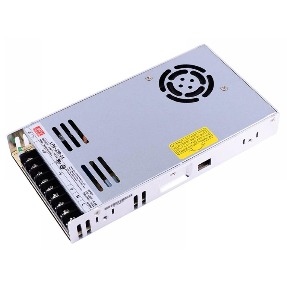 Buy Mean Well LRS-350-24 CNC Power Supply 350W 24VDC 14.6A 115
