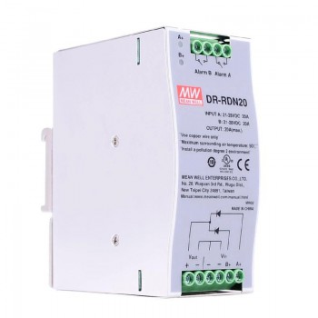 DR-RDN20 Mean Well CNC Power Supply 24VDC 20A Redundancy Module DIN Rail Power Supply