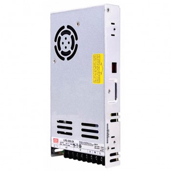 Mean Well LRS-350-24 CNC Power Supply 350W 24VDC 14.6A 115/230VAC Enclosed Switching Power Supply