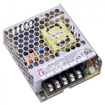 Meanwell LRS-50-24  50W 24VDC 2.2A 115/230VAC Enclosed Switching Power Supply