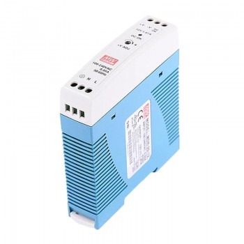 Mean Well MDR-20-12 CNC Power Supply 20W 12VDC 1.67A 115/230VAC DIN Rail Power Supply