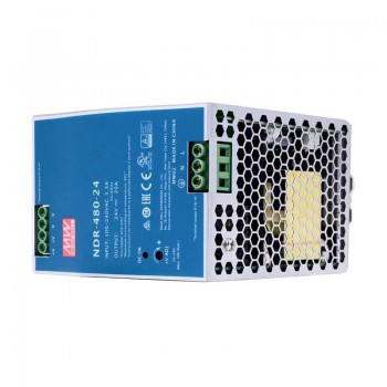 Meanwell NDR-480-24 Switching Power Supply 480W 24VDC 20A 115/230VAC DIN Rail Power Supply
