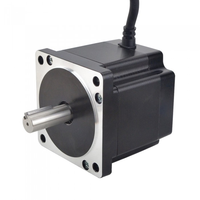 E Series Nema 34 Stepper Motor Bipolar 2 Phase 1.8 Degree 4.8 Nm(679.87oz.in) 6.0A 86x86x80mm