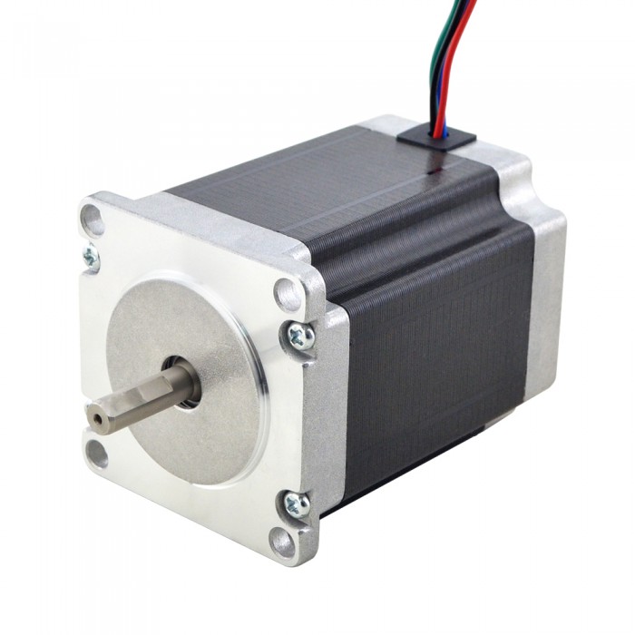 Nema 23 High Temp Resistant Stepper Motor 1.8 Deg 1.85Nm  Insulation Class H 180C D-Cut Shaft