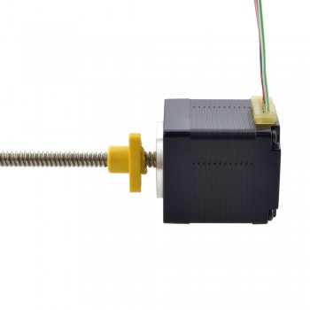 NEMA 11 External Acme Lead Screw Linear Motor Actuator 1.0A 32.2mm Stack Screw Lead 2.54mm(0.1