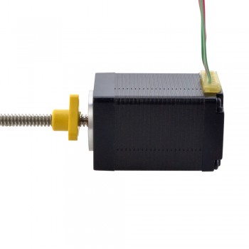 NEMA 11 External Acme Linear Stepper Motor Actuator 1.8 Deg 0.12Nm 1.0A Bipolar 1.8 DegLead Revolution 1.27mm(0.05